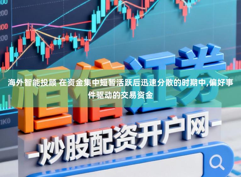 海外智能投顾 在资金集中短暂活跃后迅速分散的时期中,偏好事件驱动的交易资金