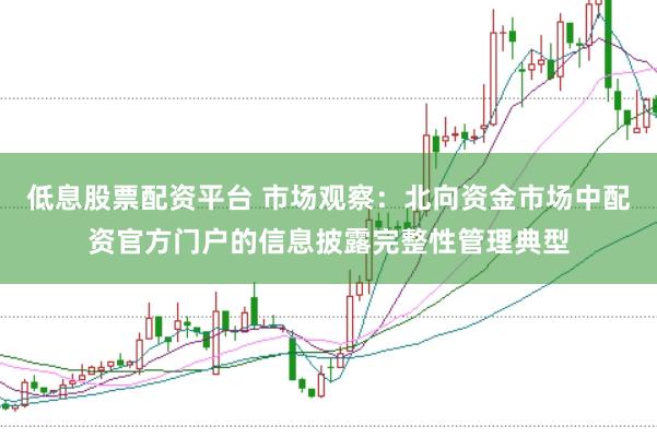 低息股票配资平台 市场观察：北向资金市场中配资官方门户的信息披露完整性管理典型