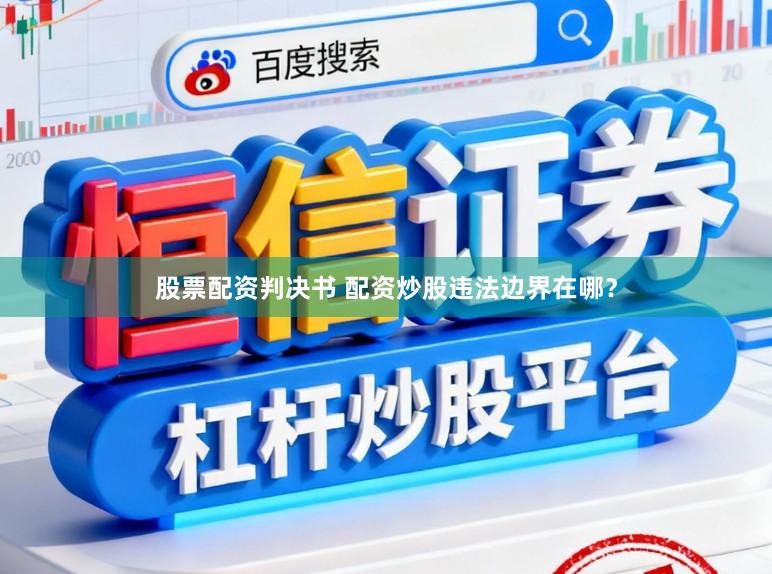 股票配资判决书 配资炒股违法边界在哪？